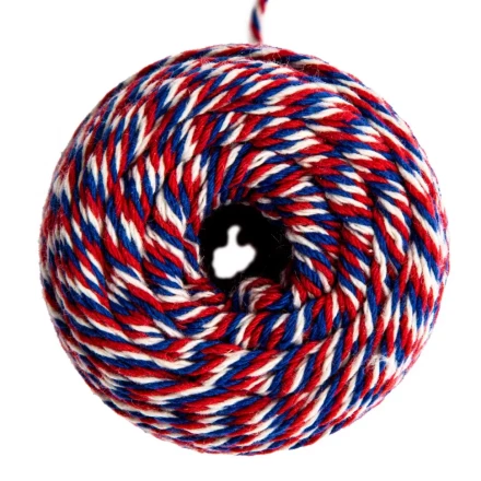 Нить ХБ 50 текс х 15, Сибртех 94154 триколор, 120 м в диспенсере, вес 90 гр +- 5%, Россия купить в Сургуте