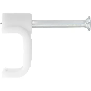 Скобы электроустановочные, 9 мм, прямоугольный профиль, 40 шт  СИБРТЕХ 47538 купить в Сургуте