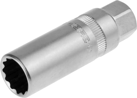 Свечная торцовая головка ЗУБР 3/8? 14 мм с резиновой вставкой 27729-14 купить в Сургуте