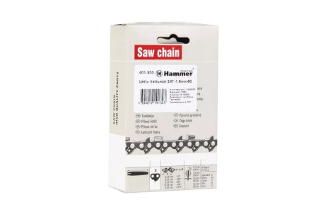 Цепь пильная HAMMER 3/8&#039;&#039;-1,6мм-60 купить в Сургуте