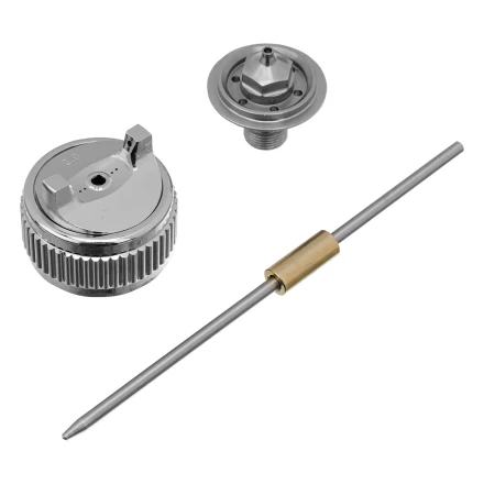 Комплект для краскораспылителя 57323 : сопло 2 мм, игла, форсунка// Matrix 57390 купить в Сургуте