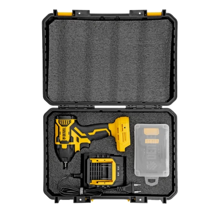 Гайковерт ударный аккумуляторный бесщет. CIWH-BL-20-350, Li-Ion, 20 В// Denzel купить в Сургуте