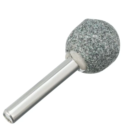 Шарошка абразивная, шар, 19 мм, для дрели , хвостовик d6 мм, 63С Denzel 76023 купить в Сургуте