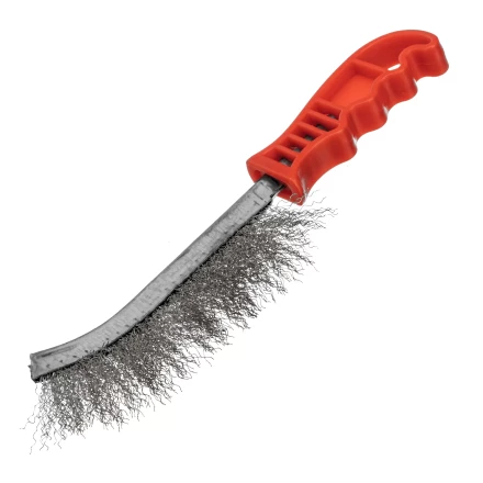 Щетка металлическая фосфатированная, пластиковая ручка Matrix 748325 купить в Сургуте