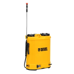 Опрыскиватель ранцевый аккумуляторный Denzel D-16LA, 16 л, 12 В, 8 Ач 64789