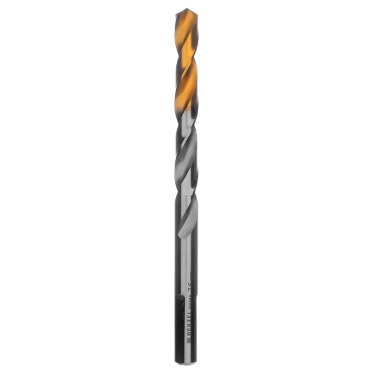Сверло спиральное по металлу Denzel 7,5 x 109 мм, Р6М5, Golden Tip, 718238 купить в Сургуте