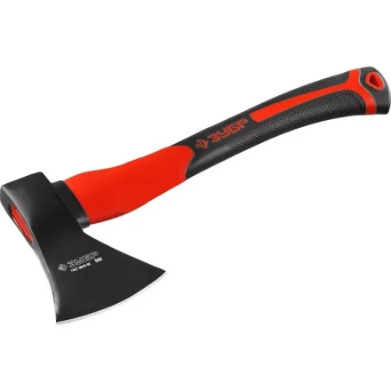 Топор ЗУБР &quot;МАСТЕР&quot; кованый с двухкомпонентной стеклопластиковой рукояткой, 0,6кг 2061-06 купить в Сургуте