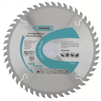 Пильный диск по дереву 200 x 32/30 x 48Т GROSS 73324 купить в Сургуте