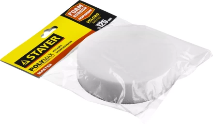 Полировальная насадка STAYER &quot;MASTER&quot; из поролона на липучке d=125мм 35920-125 купить в Сургуте