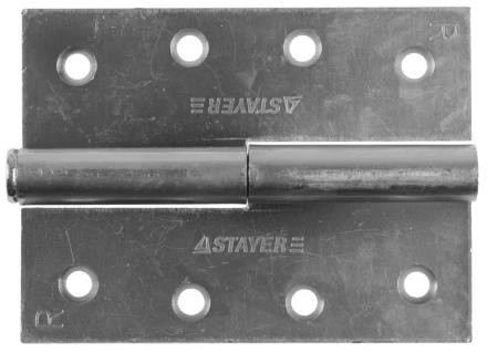 Петля дверная STAYER &quot;MASTER&quot; разъемная, цвет белый цинк, правая, 100мм 37613-100-1R купить в Сургуте