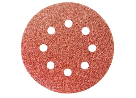Круг абразивный на ворсовой подложке под &quot;липучку&quot; перфорированный P 120 125 мм 5 шт СИБРТЕХ 738067 купить в Сургуте