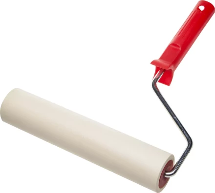 Валик прижимной ЗУБР &quot;ЭКСПЕРТ&quot; в сборе, резиновый, бюгель 8мм, 46x240мм 03922-24 купить в Сургуте