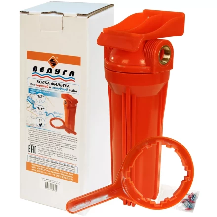 Колба фильтра ВЕДУГА 10 1 для горячей воды 69335 купить в Сургуте