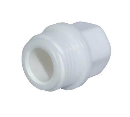 Пробка с резьбой короткая PP-R 3/4 бел.(100/1000) 45581 купить в Сургуте