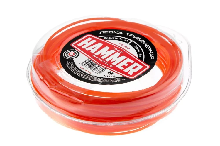 Леска для триммеров HAMMER 216-828 купить в Сургуте