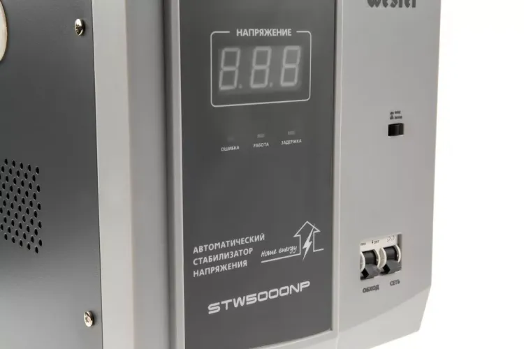 Стабилизатор напряжения WESTER STW5000NP купить в Сургуте