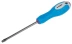 Отвертка ЗУБР, Cr-V сталь, трехкомпонентная рукоятка, цветовая индикация типа шлица, SL, 5,5x100мм 25251-5.5-100 купить в Сургуте