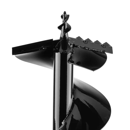 Шнек для грунта ER-300, диаметр 300 мм, длина 800 мм,соединение 20 мм, съемный нож Denzel 56010 купить в Сургуте