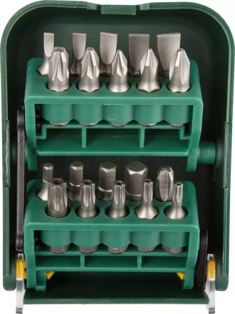 Набор бит &quot;EXPERT&quot;, KRAFTOOL 26135-H21, в мобильном бит-боксе с клипсой, Cr-V, 25мм, 21 предмет 26135-H21 купить в Сургуте