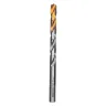 Сверло спиральное по металлу Denzel 8 x 117 мм, Р6М5, Golden Tip, 718239 купить в Сургуте