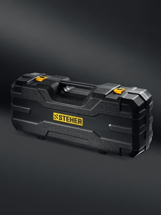 STEHER d225 мм, 500 Вт, подсветка, бесщеточная шлифовальная машина для стен (жираф), кейс (DWB-500) купить в Сургуте