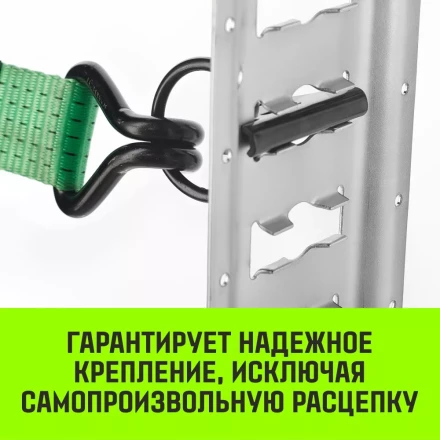 Кольцо для такелажной рейки HITCH ER405 E-Track черное (SZ067444) купить в Сургуте