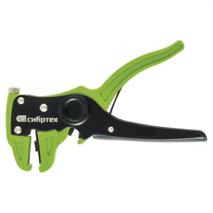 Щипцы для зачистки проводов сечением 0.2-3.5 мм c функция обрезания Сибртех 17731 купить в Сургуте