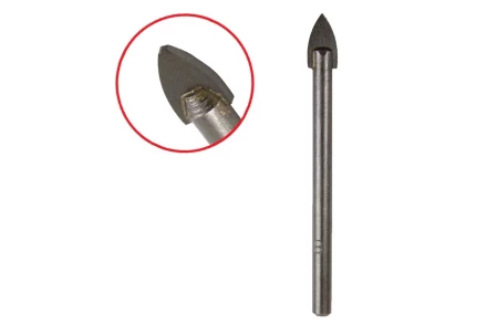 Сверло по плитке HAMMER Ф10х80мм (DR GL 10,0мм*80мм) купить в Сургуте