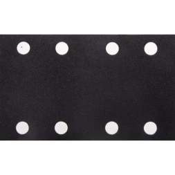 Лист шлиф. универс. URAGAN "Оптимал. для тверд. пород дерева" 8 отв. по линии, на липучке, для ПШМ, P120, 80х133мм, 10шт 907-22111-120-10