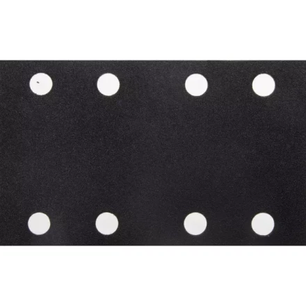 Лист шлиф. универс. URAGAN &quot;Оптимал. для тверд. пород дерева&quot; 8 отв. по линии, на липучке, для ПШМ, P120, 80х133мм, 10шт 907-22111-120-10 купить в Сургуте