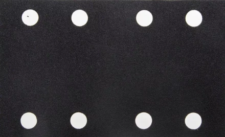 Лист шлиф. универс. URAGAN &quot;Оптимал. для тверд. пород дерева&quot; 8 отв. по линии, на липучке, для ПШМ, P120, 80х133мм, 10шт 907-22111-120-10 купить в Сургуте