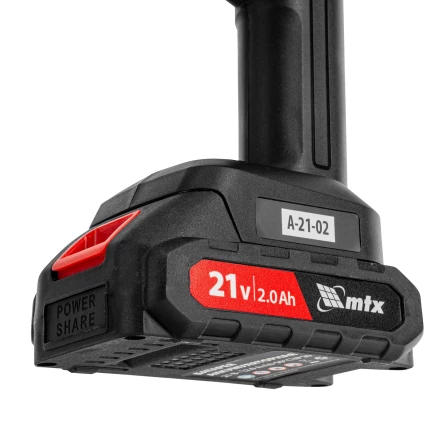 Моечная машина высокого давления аккумуляторная А-21-02, 40 бар, 4 л/мин, Li-ion 21 В, 2 акк.// MTX купить в Сургуте