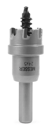 ТСТ коронка MESSER 24X5 с центрирующим сверлом и толкающей пружиной купить в Сургуте