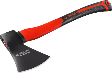 Топор ЗУБР &quot;МАСТЕР&quot; кованый с двухкомпонентной стеклопластиковой рукояткой, 1,0кг 2061-10 купить в Сургуте