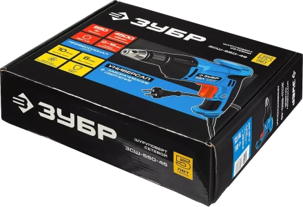 Шуруповерт сетевой ЗСШ-550-45 серия ПРОФЕССИОНАЛ купить в Сургуте