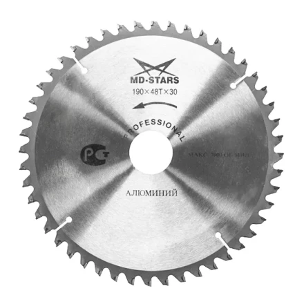 Пильный диск MD-STARS (профессионал) алюминий PPA25510032 купить в Сургуте