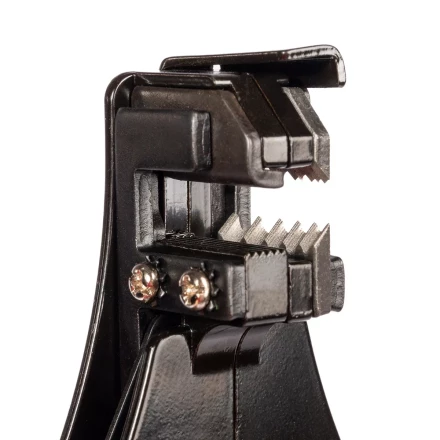 Полуавтоматический стриппер КВТ WS-03 для снятия изоляции с проводов 0.5–6.0 мм с функцией опрессовки и модулем резки CutPro (101542) купить в Сургуте