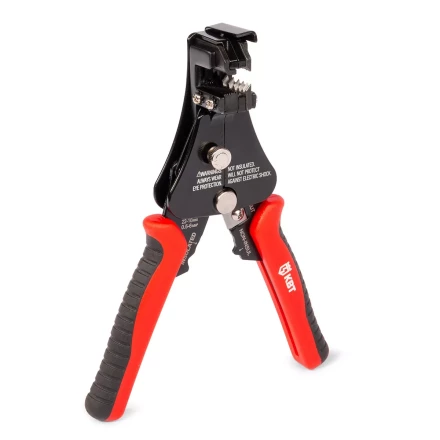 Полуавтоматический стриппер КВТ WS-03 для снятия изоляции с проводов 0.5–6.0 мм с функцией опрессовки и модулем резки CutPro (101542) купить в Сургуте