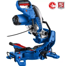 ЗУБР Профессионал ППТ-255-П пила торцовочная с протяжкой, d 255 х 30 мм, 2000 Вт