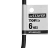 Ключ имбусовый STAYER "STANDARD", сталь, черный, 6мм 27405-6 купить в Сургуте