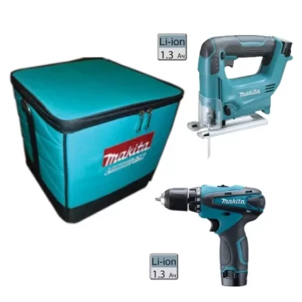 Набор Makita DK1475X3 (Дрель DF330DZ + Лобзик JV100DZ) купить в Сургуте