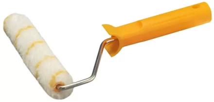 Мини-валик GIRPAINT ПОЛИАКРИЛ малярный в сборе, ворс 10мм, бюгель 6мм, 15х160мм, STAYER Master 03-0509-16_z01 купить в Сургуте