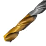 Сверло спиральное по металлу Denzel, 9 x 125 мм, Р6М5, Golden Tip, 718241 купить в Сургуте