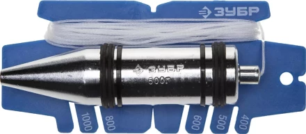 Отвес ЗУБР &quot;ЭКСПЕРТ&quot; строительный со шнуром и безопасным наконечником, 250 г 06347-25_z01 купить в Сургуте