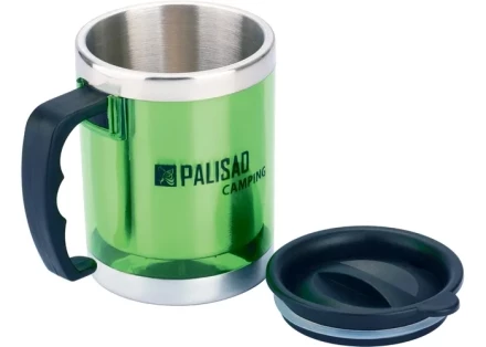 Термокружка с крышкой-поилкой в пластиковом корпусе 300 мл PALISAD Camping 69531 купить в Сургуте