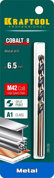 Сверла по металлу HSS-Co 29656-6.5 купить в Сургуте