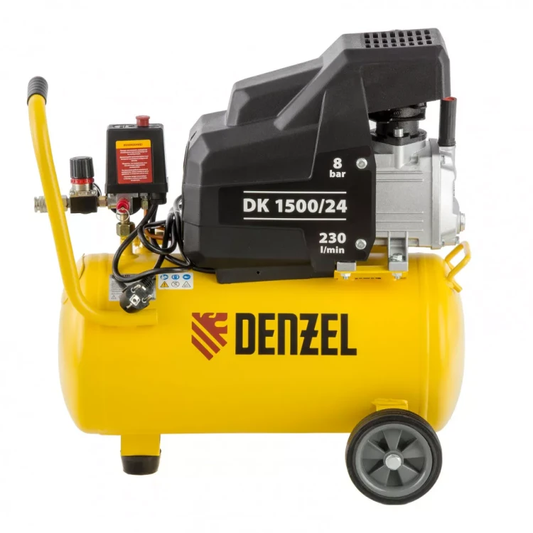 Компрессор воздушный Denzel DK1500/24 Х-PRO 58063 купить в Сургуте