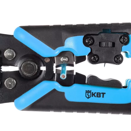 Автоматический многофункциональный стриппер КВТ WS-19 для снятия изоляции с проводов 0.05–10 мм (89424) купить в Сургуте