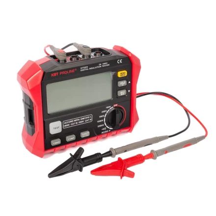 Тестер сопротивления изоляции до 100 ГОм КВТ KT 5203 PROLINE (89638) купить в Сургуте