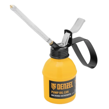 Масленка-нагнетатель, металлический корпус, 0,3 л, гибкий наконечник// Denzel 53241 купить в Сургуте